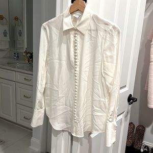 Club Monaco silk top